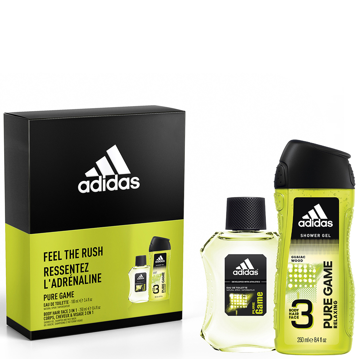 Coffret beauté eau de toilette + gel douche pur...