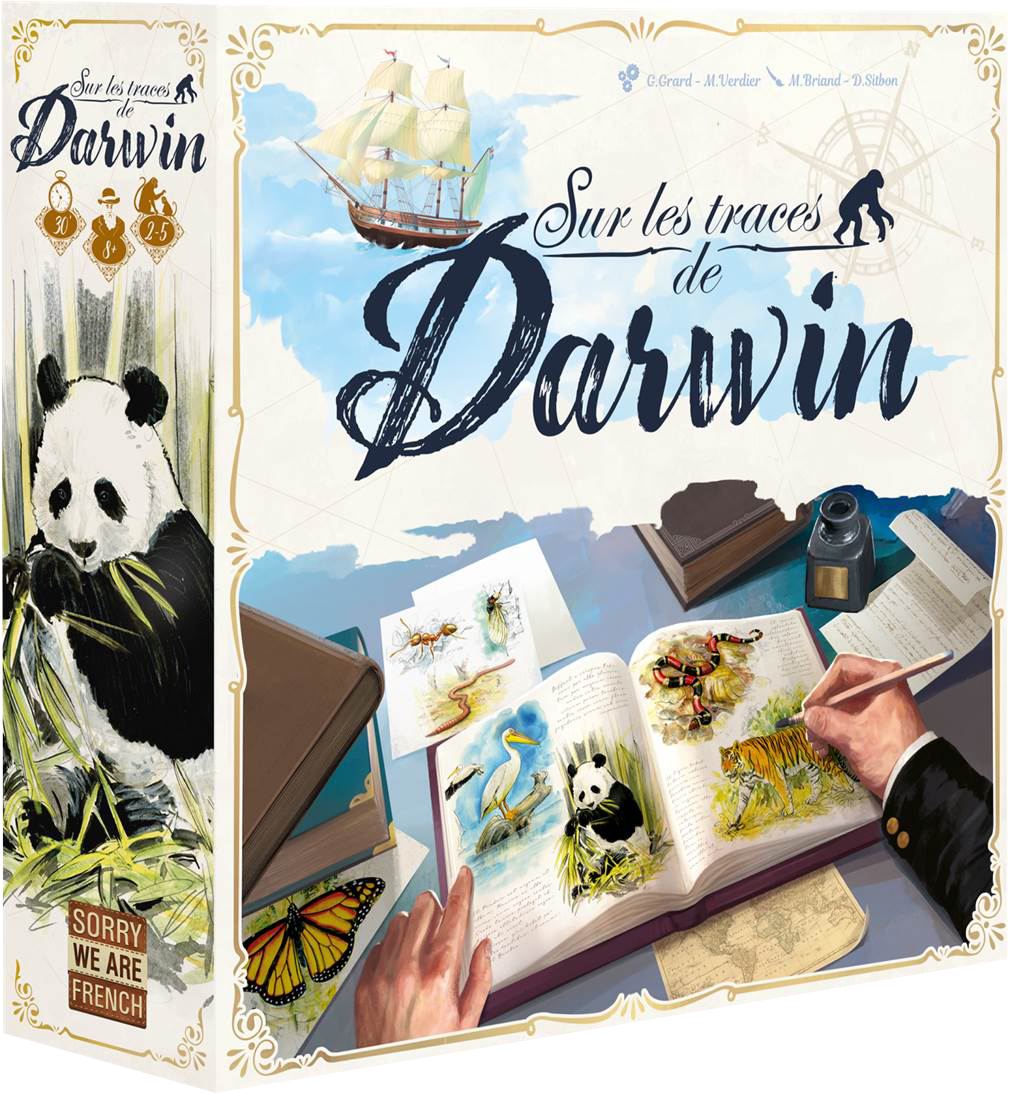  SUR LES TRACES DE DARWIN code EAN 3616450010314 