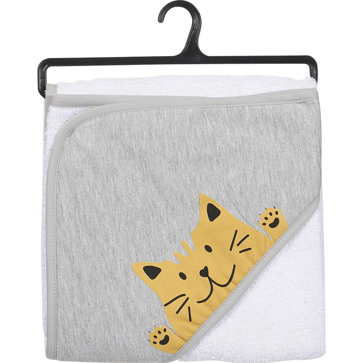 Cape de bain bébé jaune TU TEX BABY