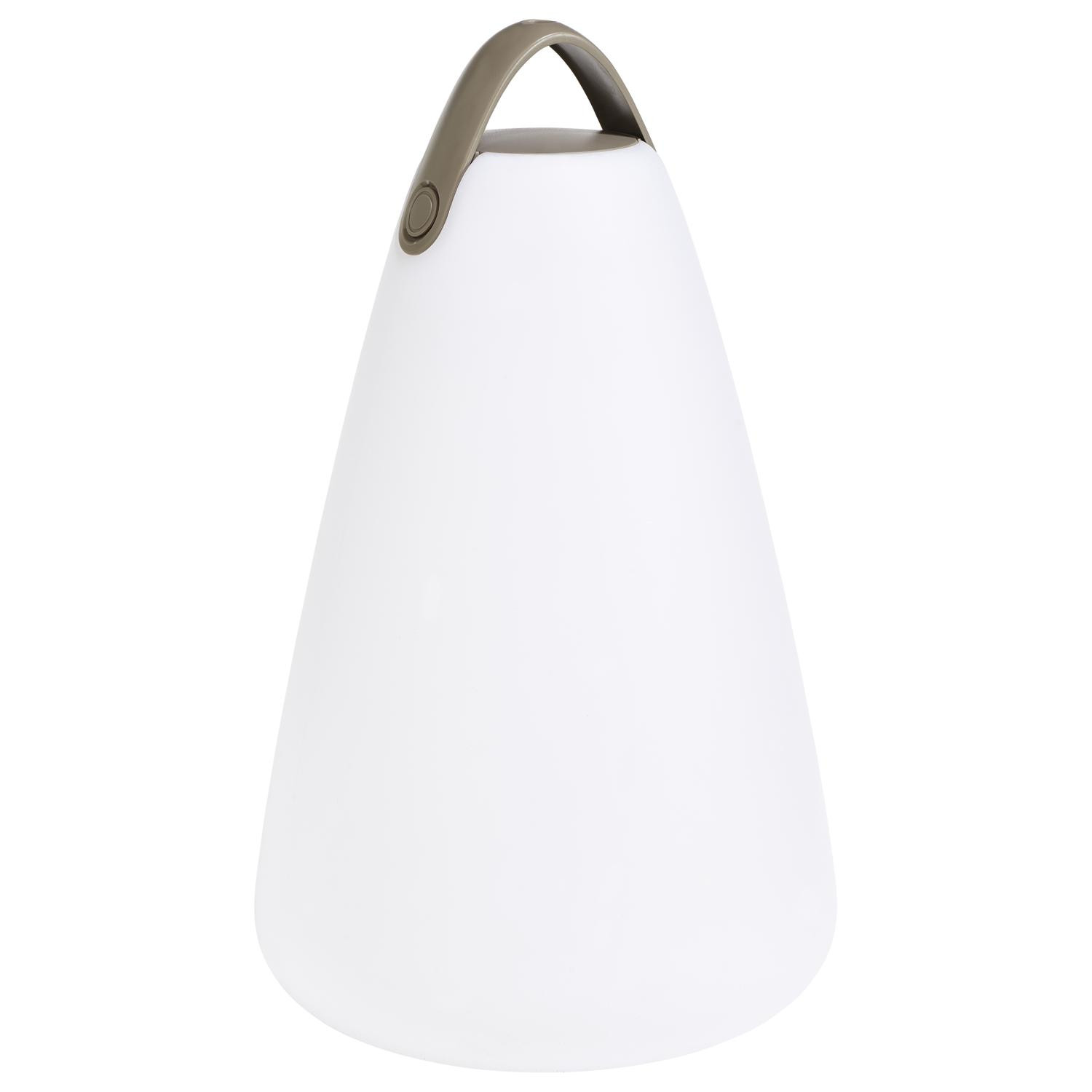 Lampe 50 cm taupe