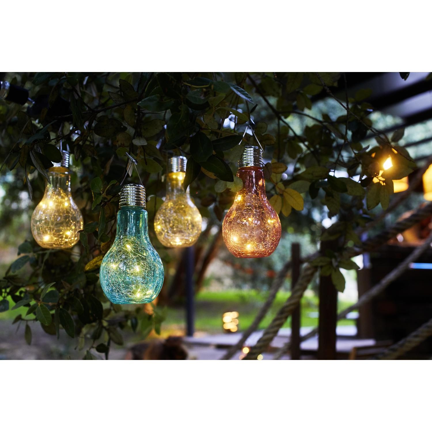 Ampoule solaire à suspendre CARREFOUR