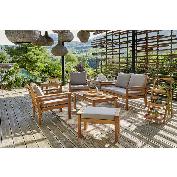 Salon de jardin bas Bali 