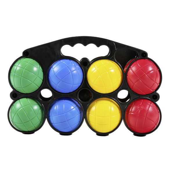 Carta Sport Chrom Boules Set – 8 Kugeln Inkl. Tragetasche, Messschnur & Zielkugel