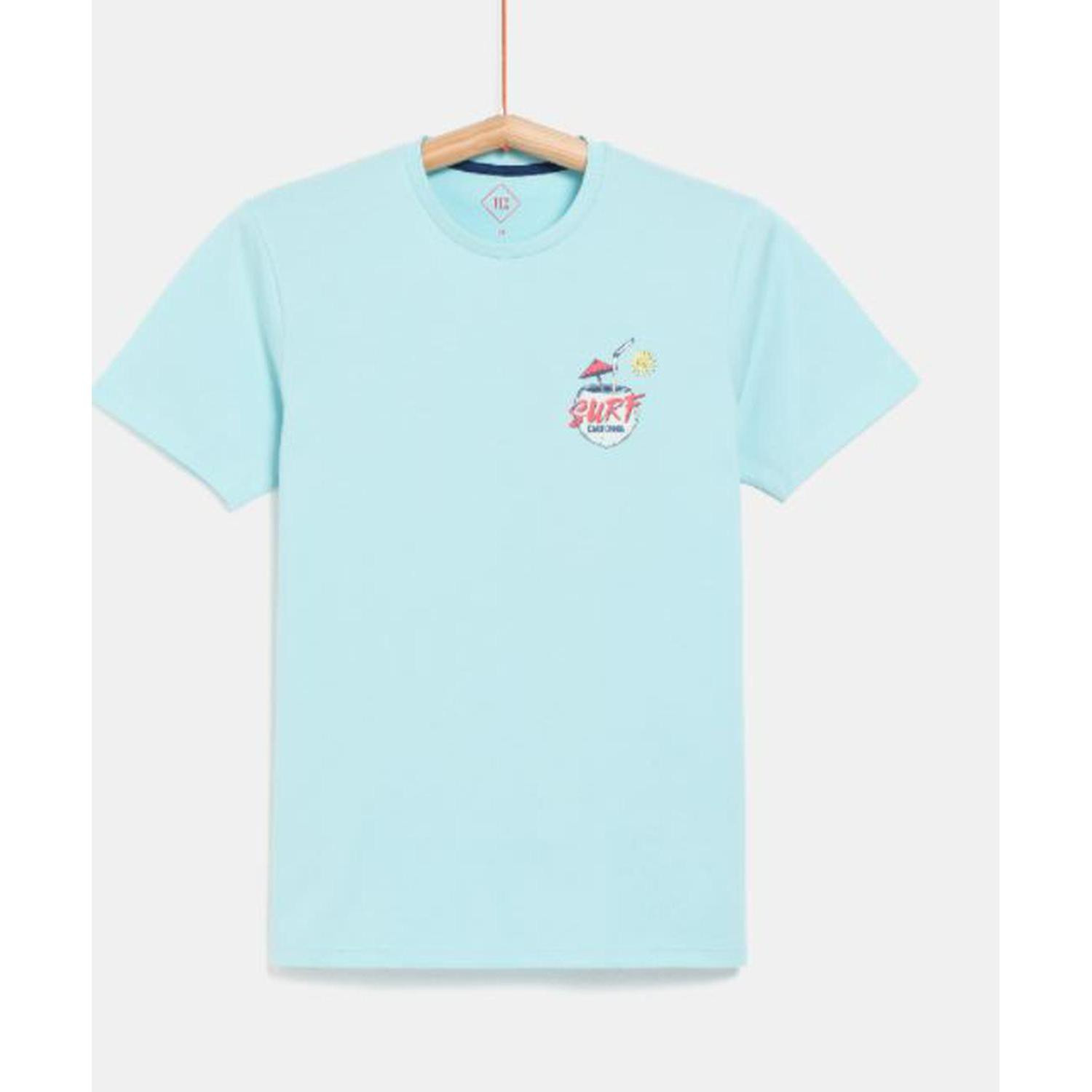 T-shirt homme turquoise S TEX