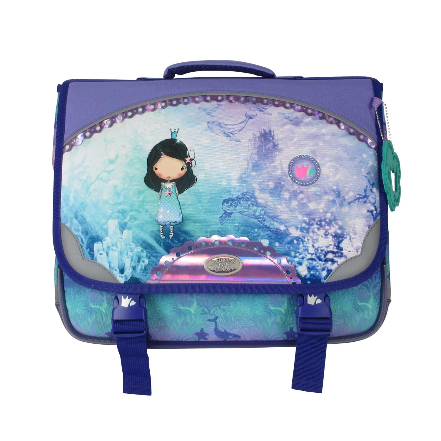 CARREFOUR Cartable 38 cm violet Lily CARREFOUR 3616473540157 CARREFOUR