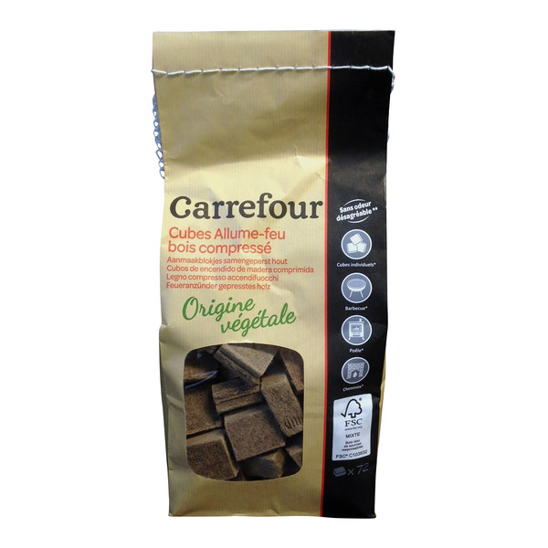 Cubes allume feu CARREFOUR