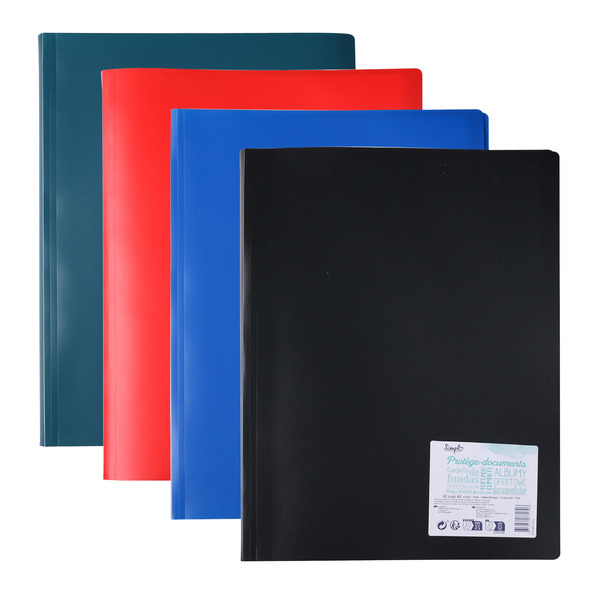 Protège-documents 40 vues