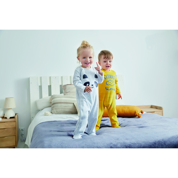 Pyjama velours bébé