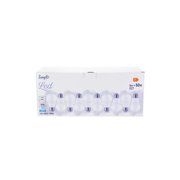 Lot de 10 ampoules LED