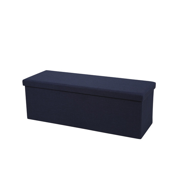 Pouf coffre double 