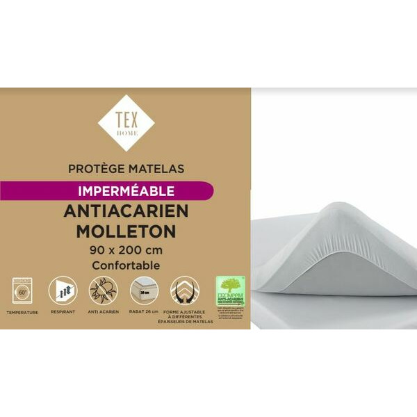 TEX HOME Alèse "Anti-acariens imperméable" code EAN 3616479526506 