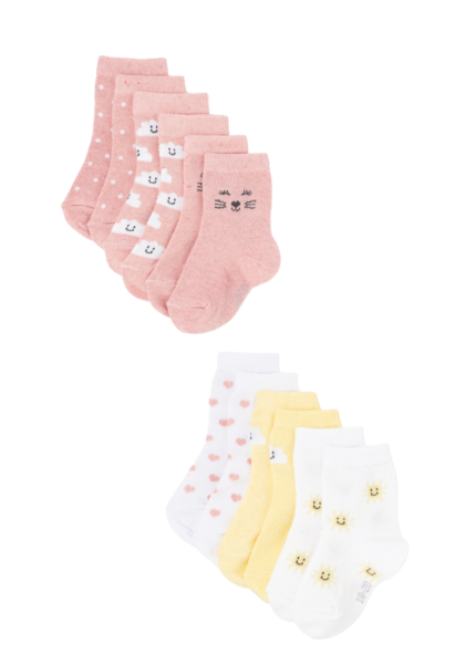 Mi- chaussettes fantaisies bébé