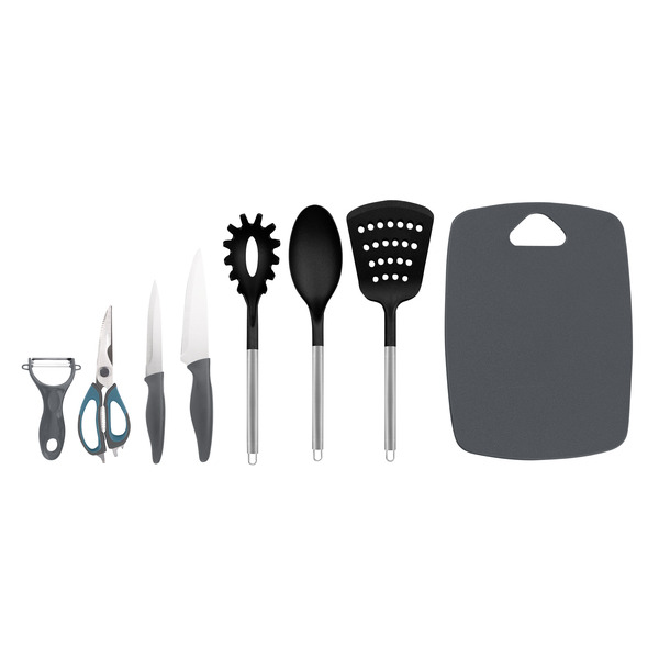 Lot de 8 ustensiles de cuisine en nylon