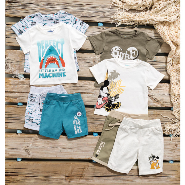 Lot de 2 shorts bébé garçon