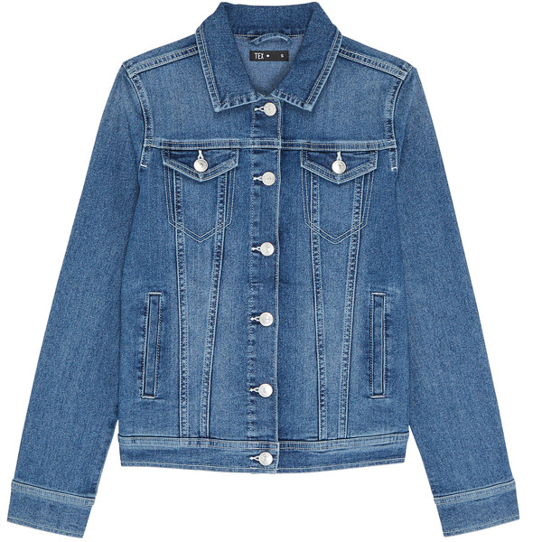 Veste denim femme