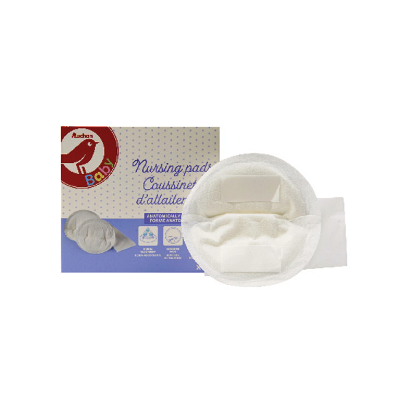  Coussinets D'allaitement Auchan Baby code EAN 3616740607552 