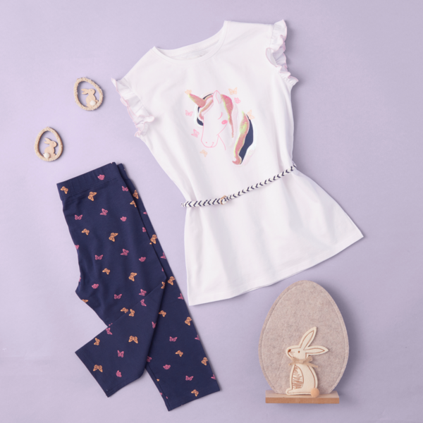  Tee-Shirt + Legging Fille Inextenso code EAN 3616742854626 