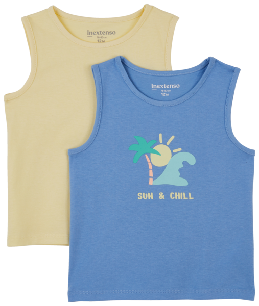  Lot De 2 Débardeurs Bébé Inextenso code EAN 3616742929331 