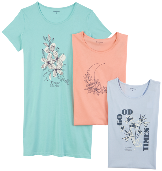  Maxi Tee-Shirt Nuit Femme Inextenso code EAN 3616743129587 