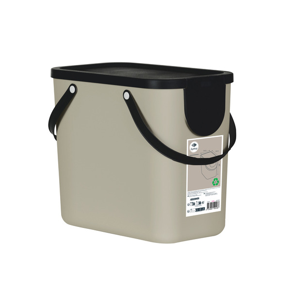 Poubelle Albula 25 L beige