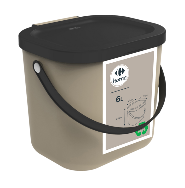 Poubelle Albula  Beige 