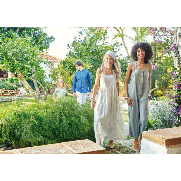 Combinaison lin femme