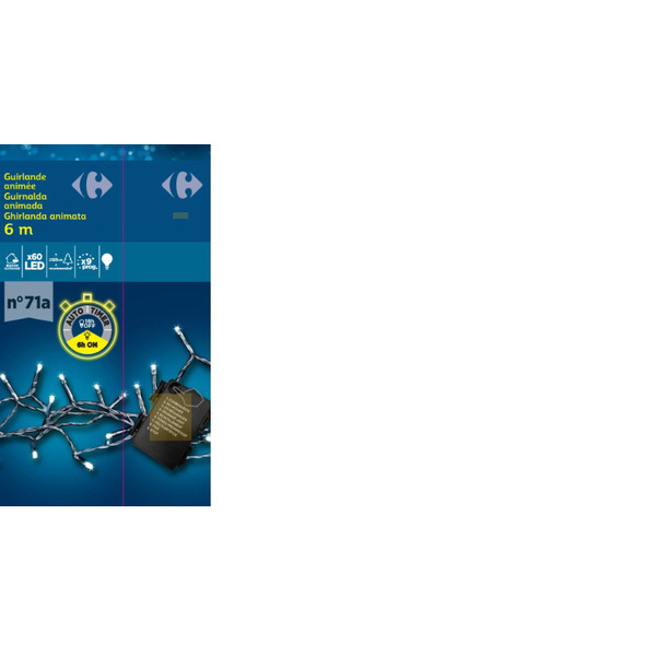 Guirlande animée programmable 3616952924386 