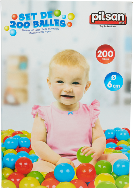 Set de 200 balles 