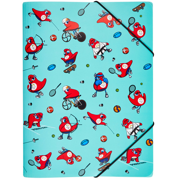 Chemise à élastiques Mascotte JO 2024 