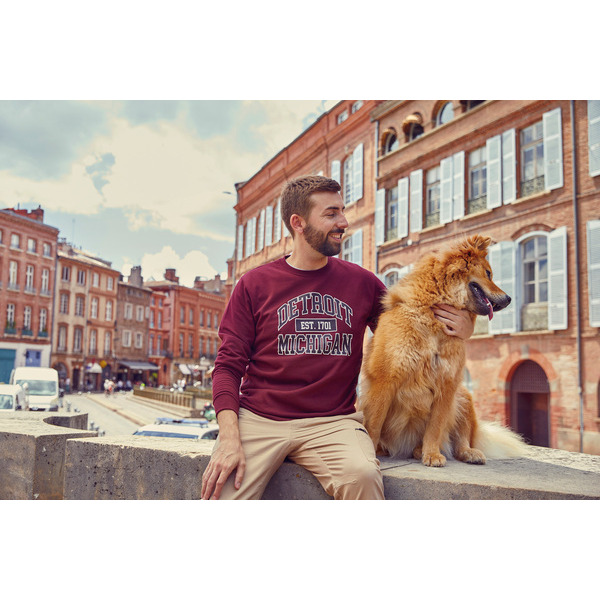 Sweat imprimé homme