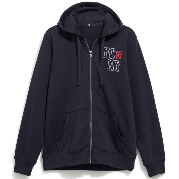 Sweat capuche imprimé homme