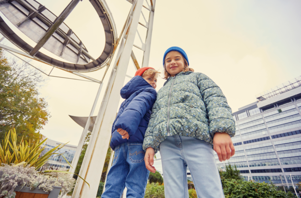 Doudoune fille et garçon