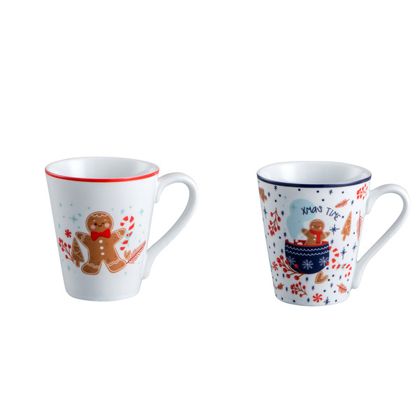 Lot de 2 mugs 