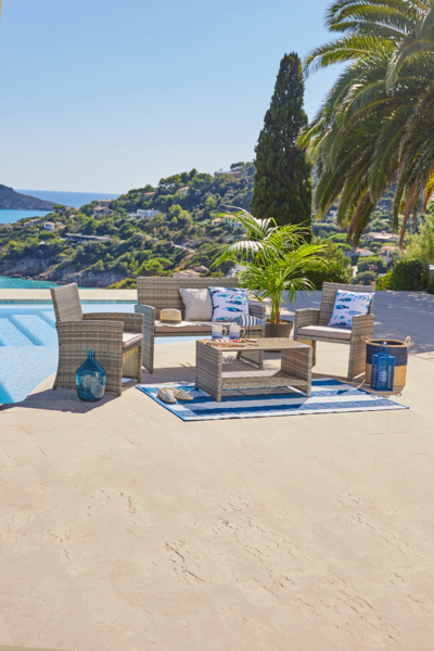 Salon bas 4 places Ouvéa