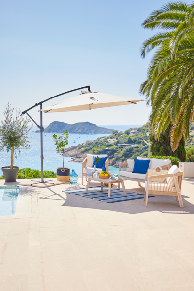 Salon bas 4 places Corfu