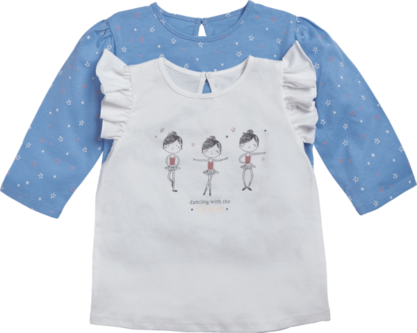 Lot de 2 t-shirts bébé
