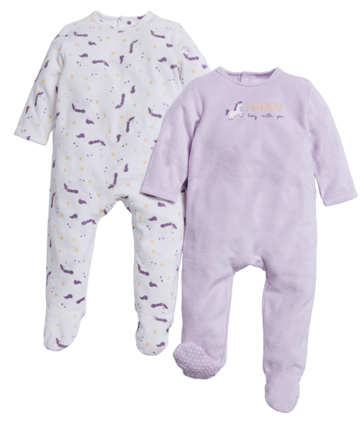 Lot de 2 pyjamas bébé