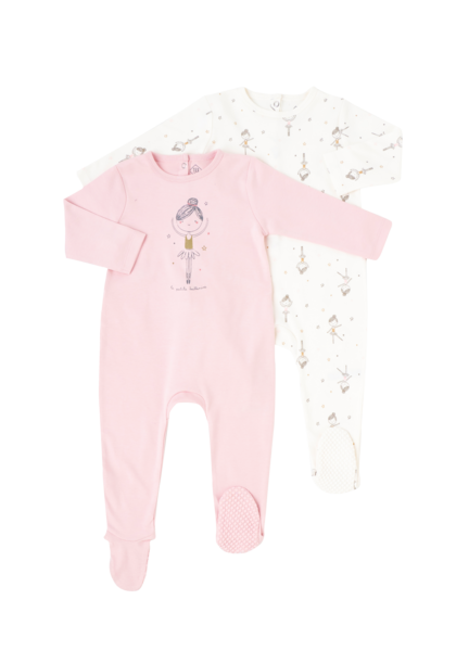 Lot de 2 pyjamas bébé
