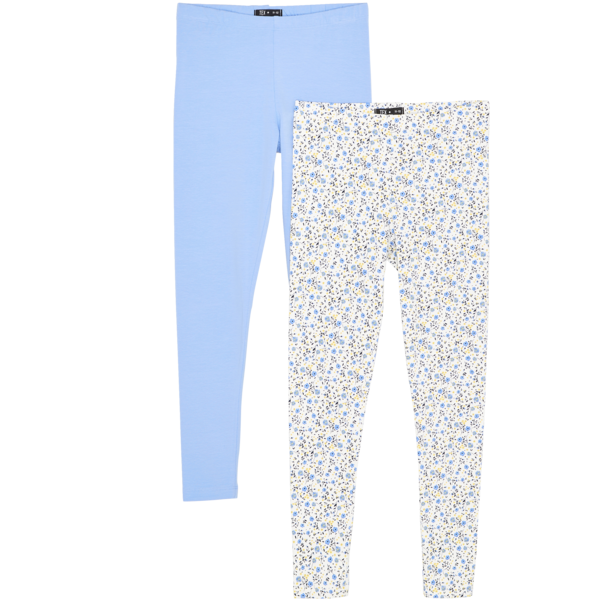 Lot de 2 leggings fille