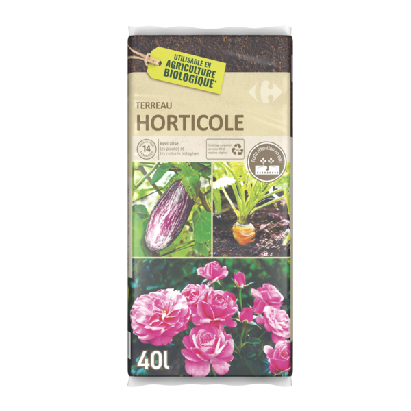CARREFOUR Terreau Horticole code EAN 3616958017693 