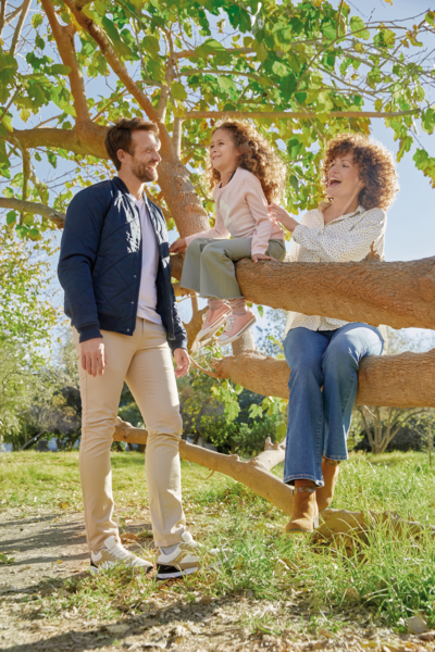 Pantalon chino taille élastiquée homme