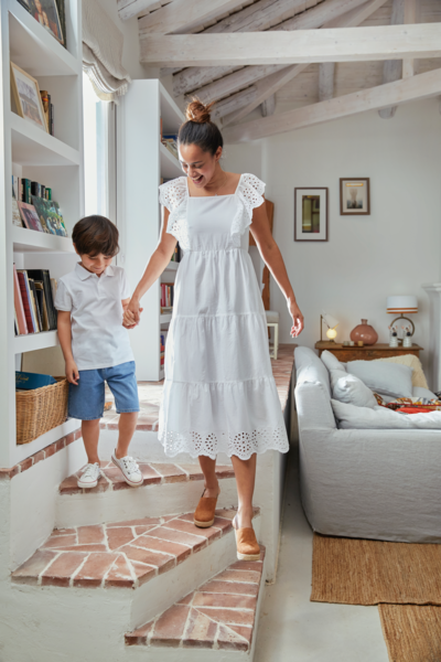 Robe broderie femme  3616958091235 TEX