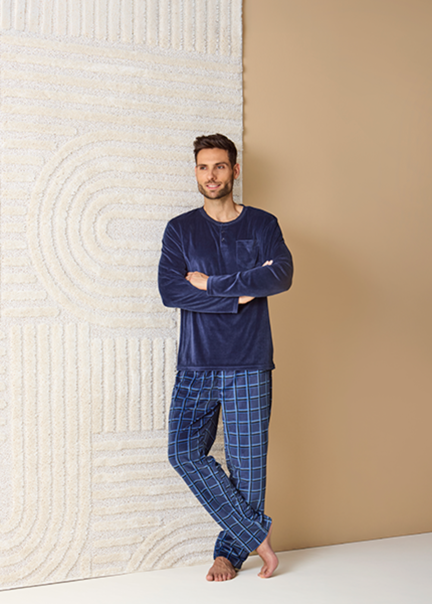 TISSAIA PYJAMA LONG HOMME code EAN 3617040615162 