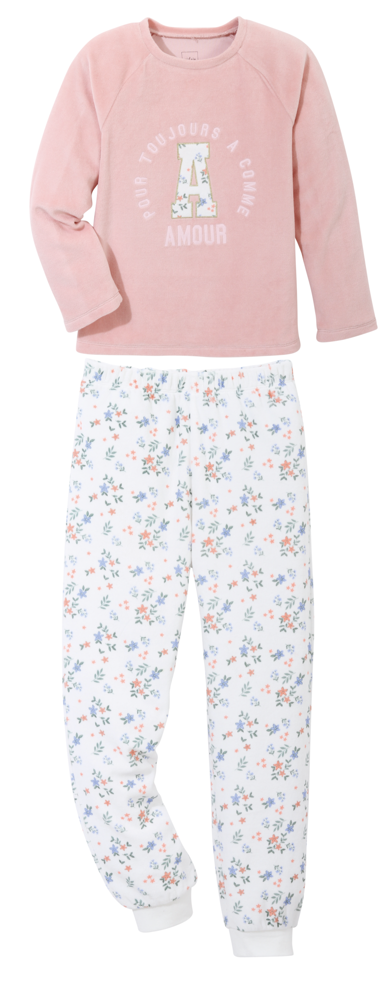 TISSAIA PYJAMA VELOURS ENFANT code EAN 3617040752522 