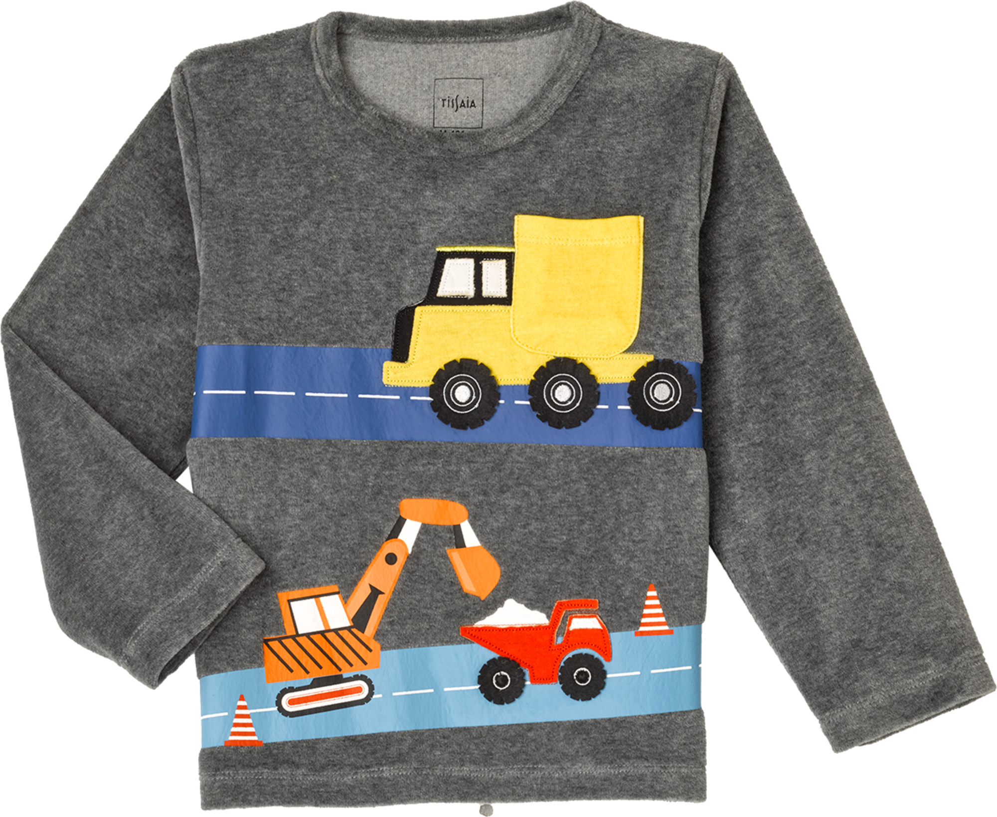 TISSAIA PYJAMA VELOURS + ROBE DE CHAMBRE PELUCHE ENFANT  code EAN 3617040756568 