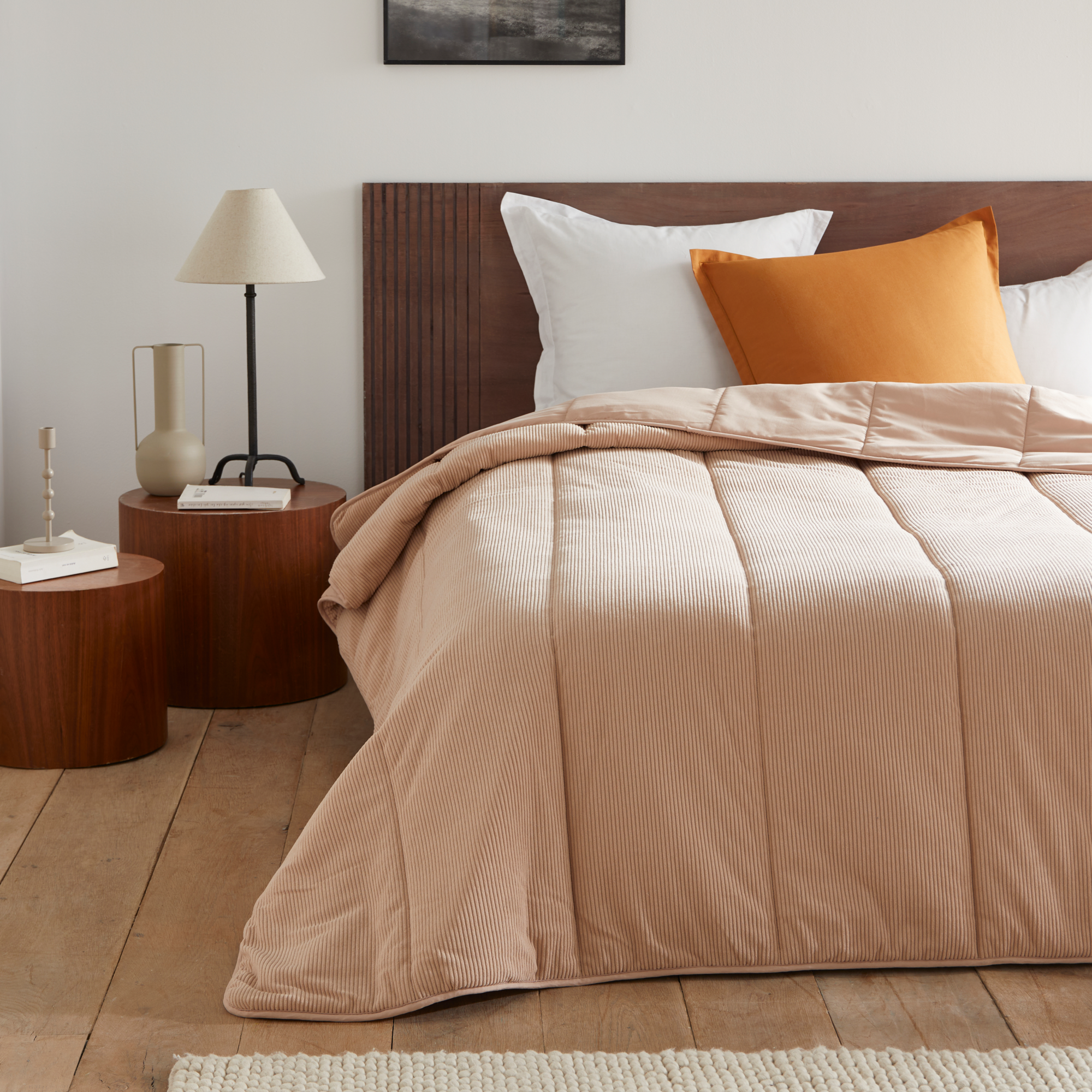 TISSAIA COUETTE VELOURS COTELÉ 240X220 CM code EAN 3617041473006 