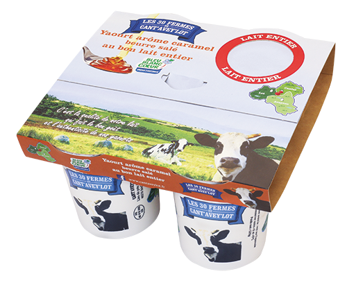 LES 30 FERMES DE CANT’AVEY’LOT YAOURTS X4 code EAN 3622110 