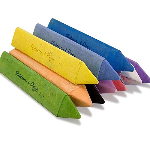 10 gros Bâtons de craies triangulaire Ne roule ...