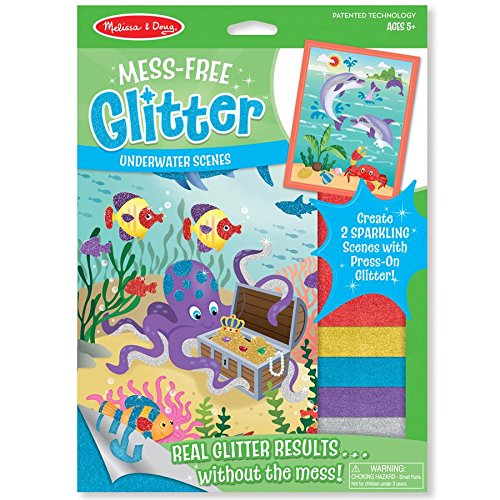 Tableau Dessin paillettes Sous la mer Kit loisi...