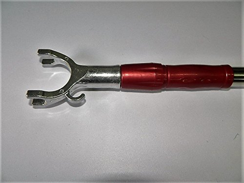 cogedor grande barre attrape tout metal 150cm téléscopique magasin vetement commerce 3654111221082 (3654111221082)